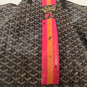 Goyard St. Louis GM Black Tote